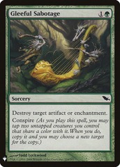 Gleeful Sabotage - Shadowmoor - Non-Foil